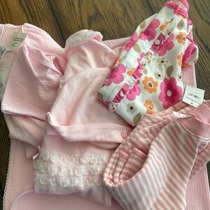 Baby Girl set of 4. NEW